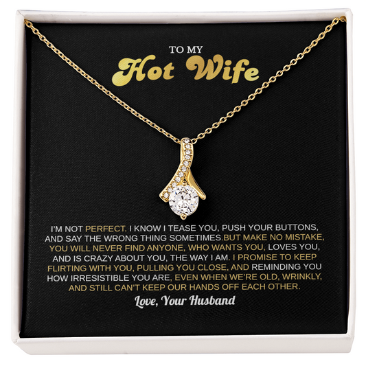 TO MY HOT WIFE NECKLACE