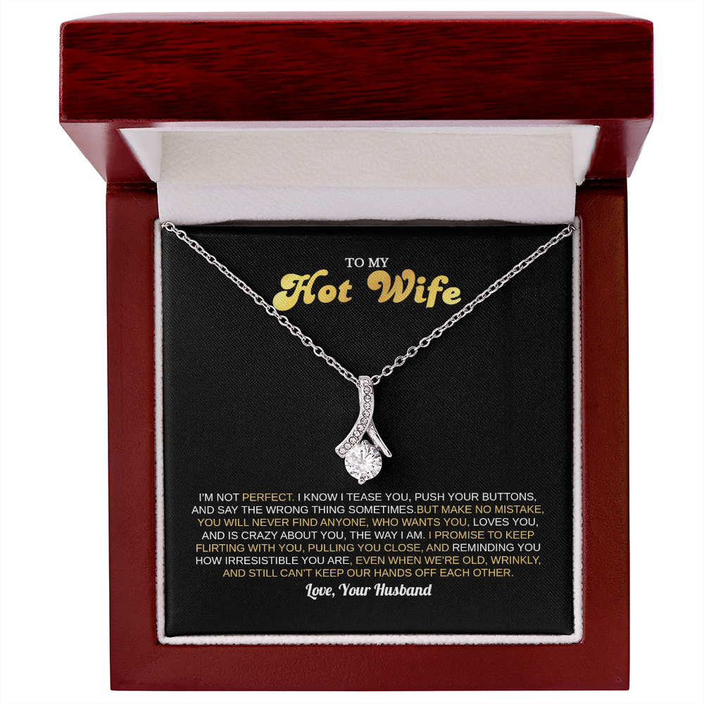 TO MY HOT WIFE NECKLACE